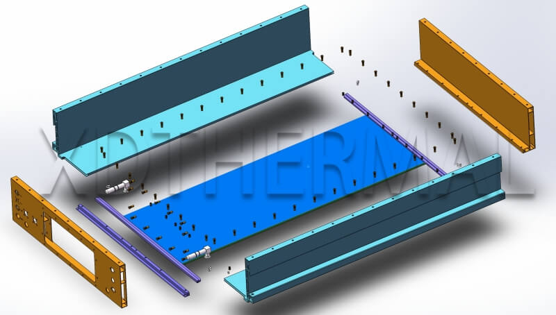 battery enclosure structure boom show - xd thermal