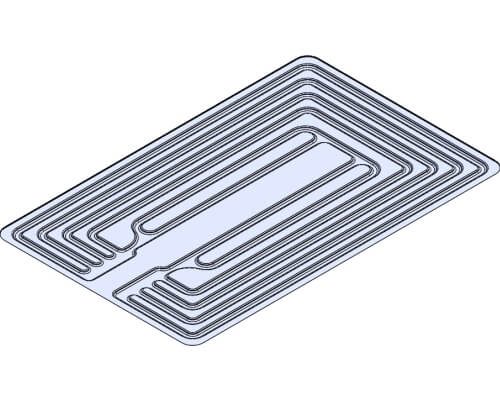 Hydroformed cooling plates-XD THERMAL