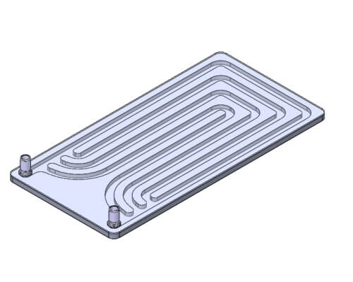 Machined cooling plates-XD THERMAL