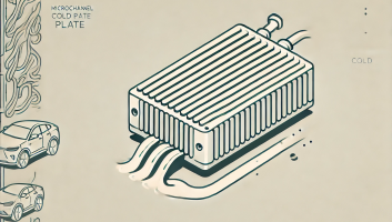 micro channel cold plate picture