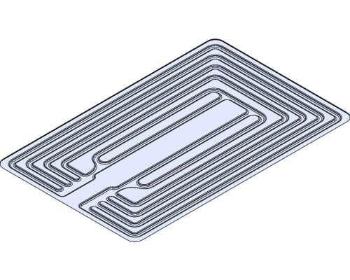 Batterie Hydroforming/Stamping Kühlplatten