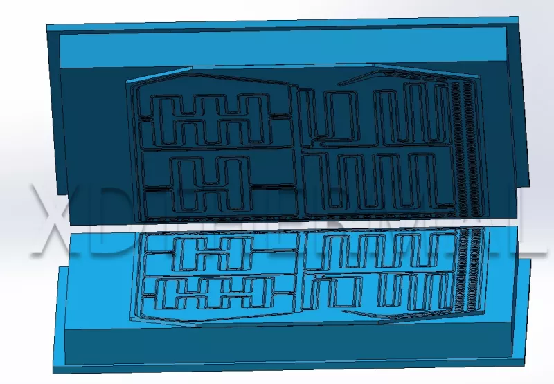 Liquid Cooling Plate Stamping Mould - XDTHERMAL